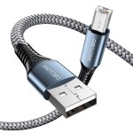 Tianyi - cble imprimante usb 2. 0 [2m], cble usb b vers usb a, cble usb type a mle vers type b mle ...