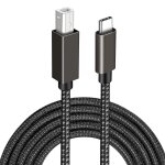 Tianyi - câble imprimante usb c, 3 mètres câble type c mâle vers usb b mâle câble scanner nylon tressé ... Tianyi - câble imprimante usb c, 3 mètres câble type c mâle vers usb b mâle câble scanner nylon tressé ...