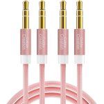 Tianyi - cble jack audio 3. 5mm [lot de 2] cble audio stro mle vers mle cble auxiliaire compatible ...