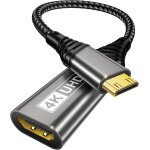 Tianyi - câble mini hdmi vers hdmi 4k 60hz, adaptateur 18gbps compatible avec carte graphique, raspberry ... Tianyi - câble mini hdmi vers hdmi 4k 60hz, adaptateur 18gbps compatible avec carte graphique, raspberry ...