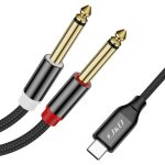 Tianyi - câble répartiteur stéréo y usb c vers double 6, 35 mm 1 / 4 , usb type c vers double cordon ... Tianyi - câble répartiteur stéréo y usb c vers double 6, 35 mm 1 / 4 , usb type c vers double cordon ...