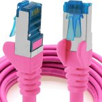 Tianyi - câble réseau cat6a cat6 cat6 10 gbit / s 7, 5 m magenta - 1 pièce cat 6a s - ftp double blindage ... Tianyi - câble réseau cat6a cat6 cat6 10 gbit / s 7, 5 m magenta - 1 pièce cat 6a s - ftp double blindage ...