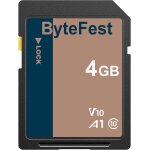 Tianyi - carte sd 4go, carte mmoire sd classe 10, a1, u1, v10, pour appareil photo, dslr, photographe ...