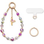Tianyi - chaîne de téléphone portable poignet court bracelet de téléphone portable perle dragonne de ... Tianyi - chaîne de téléphone portable poignet court bracelet de téléphone portable perle dragonne de ...