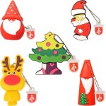 Tianyi - clé usb 5 pièces 32gb clé mémoire le père noël elan mignon série de noël cadeau pour les étudiants ... Tianyi - clé usb 5 pièces 32gb clé mémoire le père noël elan mignon série de noël cadeau pour les étudiants ...