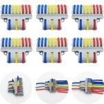 Tianyi - connecteur electrique, 6 pcs spl - 93 bornes de connexion, connecteur electrique rapide, compact ...