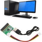 Tianyi - connecteur de lecteur de disquette 1, 44 mo 3, 5, adaptateur de cble 34 broches vers usb pour ...