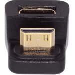 Tianyi - convertisseur adaptateur d'extension mini hdmi 1. 4 mle vers mini femelle coud  360 degrs ...