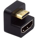 Tianyi - convertisseur adaptateur d'extension mini hdmi 1. 4 mle vers hdmi femelle coud  360 degrs ...