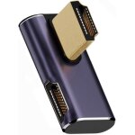 Tianyi - cy adaptateur convertisseur hdmi 2. 1, hdmi mle droit vers femelle  angle droit  90 degrs ...