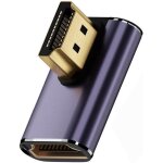 Tianyi - cy adaptateur convertisseur hdmi 2. 1, hdmi mle vers femelle coud  90 degrs  profil bas ...