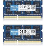 Tianyi - ddr3 / ddr3l laptop mémoire ram 8go kit (2x4gb) 1600mhz cl11 sodimm module de mémoire pc3 - ... Tianyi - ddr3 / ddr3l laptop mémoire ram 8go kit (2x4gb) 1600mhz cl11 sodimm module de mémoire pc3 - ...