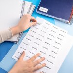 Tianyi - - etiquettes auto - adhsives blanches  imprimer, autocollants en papier sur feuilles a4 pour ...