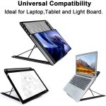 Tianyi - grand support réglable pour tablette lumineuse - 12 points d'angle - support antidérapant pour ... Tianyi - grand support réglable pour tablette lumineuse - 12 points d'angle - support antidérapant pour ...