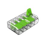 Tianyi - green range bornier 5 fils à 4 mm, connecteurs d'épissure 5 pôles avec levier pour tous types ... Tianyi - green range bornier 5 fils à 4 mm, connecteurs d'épissure 5 pôles avec levier pour tous types ...