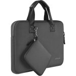 Tianyi - housse pour ordinateur portable 14  avec petite pochette, sacoche en noprne compatible avec ...