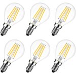 Tianyi - lampe à led e14 5. 5w (remplace 60w), 2700k blanc chaud, mini globale à filament, ultra lumineux ... Tianyi - lampe à led e14 5. 5w (remplace 60w), 2700k blanc chaud, mini globale à filament, ultra lumineux ...