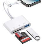 Tianyi - lecteur de carte sd pour iphone, de carte sd usb c 3 en 1 avec usb, adaptateur cartes sd usb ... Tianyi - lecteur de carte sd pour iphone, de carte sd usb c 3 en 1 avec usb, adaptateur cartes sd usb ...