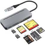 Tianyi - lecteur carte sd usb c & usb 3. 0 - 7 en 2 lecteurs de carte mémoire externes adaptateur micro ... Tianyi - lecteur carte sd usb c & usb 3. 0 - 7 en 2 lecteurs de carte mémoire externes adaptateur micro ...