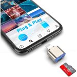 Tianyi - lecteur de cartes tf pour iphone ipad, adaptateur de carte micro sd lightning ms pour mmoire ...