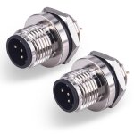 Tianyi - m12 5 broches mle, connecteur de prise de capteur , connecteur filet, connecteur arodynamique ...