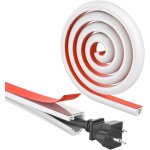 Tianyi - mini goulotte de câbles, cache - cordon en pvc souple, cache - câble sur le mur, ruban autocollant ... Tianyi - mini goulotte de câbles, cache - cordon en pvc souple, cache - câble sur le mur, ruban autocollant ...