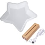 Tianyi - moule en rsine de silicone de forme star, moules en silicone rsine epoxy diy lampes, moule ...