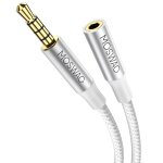 Tianyi - rallonge jack audio 3. 5 mm 4 pôles pour casque micro, nylon tressé jack mâle vers femelle câble ... Tianyi - rallonge jack audio 3. 5 mm 4 pôles pour casque micro, nylon tressé jack mâle vers femelle câble ...