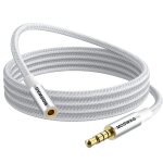 Tianyi - rallonge jack audio 3. 5 mm 4 pôles pour casque micro, nylon tressé jack mâle vers femelle câble ... Tianyi - rallonge jack audio 3. 5 mm 4 pôles pour casque micro, nylon tressé jack mâle vers femelle câble ...