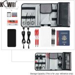 Tianyi - sac de rangement universel haute capacité pour accessoires électroniques, smartphone, batterie ... Tianyi - sac de rangement universel haute capacité pour accessoires électroniques, smartphone, batterie ...
