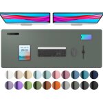 Tianyi - sous - main, tapis de bureau en cuir pu, tapis de souris, protection de bureau antidrapante, ...