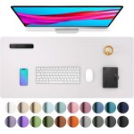 Tianyi - sous - main, tapis de bureau en cuir pu, tapis de souris, protection de bureau antidrapante, ...