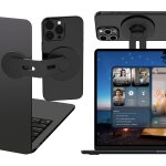 Tianyi - support magntique pour ordinateur portable, 110 extension pliable et 180 rglable support latral ...