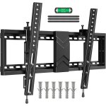 Tianyi - support mural inclinable pour la plupart des tlviseurs plats et incurvs de 37  75 pouces ...
