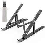 Tianyi - support pour ordinateur portable, pliable, en aluminium, réglable en hauteur, ventilé, refroidissemen ... Tianyi - support pour ordinateur portable, pliable, en aluminium, réglable en hauteur, ventilé, refroidissemen ...
