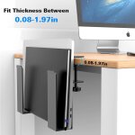 Tianyi - support rglable bureau latral anti - rayures  suspendre sans perforation support latral ...