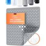 Tianyi - tapis de douche antidérapant sensible 53 x 53 cm u2013 avec 2 crochets u2013 tapis de bain antidérapa ... Tianyi - tapis de douche antidérapant sensible 53 x 53 cm u2013 avec 2 crochets u2013 tapis de bain antidérapa ...