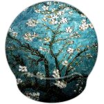Tianyi - tapis de souris avec repose poignet en gel, tapis de souris ergonomique, confort avec repose ...