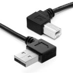 Tianyi - usb 2. 0 type - a mle  type - b mle scanner imprimante 90 degrs cble angle gauche 100cm ...
