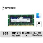 Timetec hynix ic compatible with apple 8gb ddr3 pc3 - 8500 1066mhz memory upgrade for imac 20 inch / ...