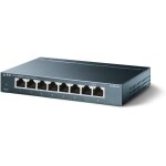 Tl - sg108 switch ethernet 8 ports gigabit hub rj45 metallique 10 / 100 / 1000 mbps, igmp snooping, switch ... Tl - sg108 switch ethernet 8 ports gigabit hub rj45 metallique 10 / 100 / 1000 mbps, igmp snooping, switch ...