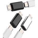 Tlp - adaptateur usb c a micro usb(3 pack) microusb mle de type - c femelle connecteur type c jack donnes ...