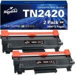 Tn2420 cartouche d'impression noire (avec puce) compatible avec brother hl - l2350dn hl - l2370dn dcp ...