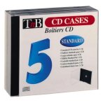 Tnb boitier de rangement cd x5