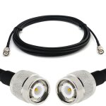 Tnc mâle vers tnc mâle 4m câble coaxial rg58 50 ohm - rallonge tnc extension faible perte cable pour ... Tnc mâle vers tnc mâle 4m câble coaxial rg58 50 ohm - rallonge tnc extension faible perte cable pour ...