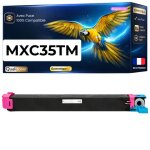 Toner compatible pour sharp mxc35tm mx - c35tm magenta 6000 pages