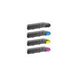 Toner compatible utck5510y yellow pour utax / triumph - adler - 1t02r4aut0