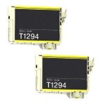 Tonercenter24 - 2 x epson t1294y compatible jaune cartouche encre pour epson stylus sx425w, sx235w, sx535wd, ... Tonercenter24 - 2 x epson t1294y compatible jaune cartouche encre pour epson stylus sx425w, sx235w, sx535wd, ...