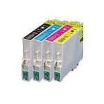 Tonercenter24 - epson t0715 compatible cartouche encre set pour epson stylus sx20 sx21 sx100 sx 105 sx115 ...