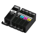 Tonercenter24 - pgi - 525 / cli - 526 (avec puce) compatible cartouche d'encre set pour canon pixma mg5150, ...